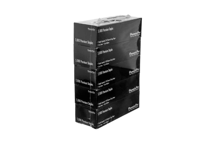 PraxxisPro Office Essentials - Premium Standard Colored Staples Five Pack (25000 Staples)