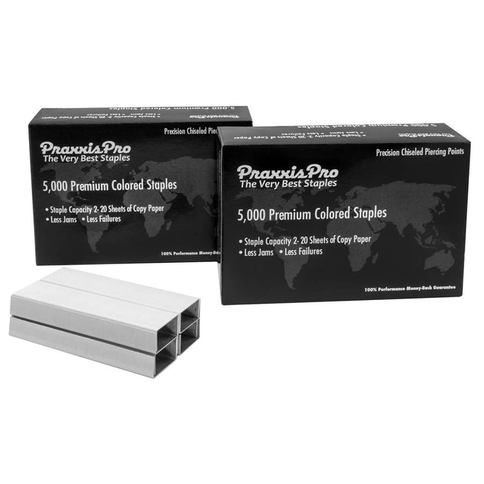 PraxxisPro Office Essentials - Premium Standard White Staples