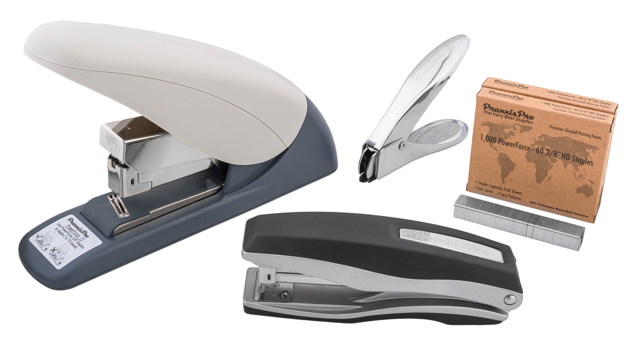 Bundle - PowerForce-70/2-Pack PowerForce Staples/Basileus Desktop Stapler