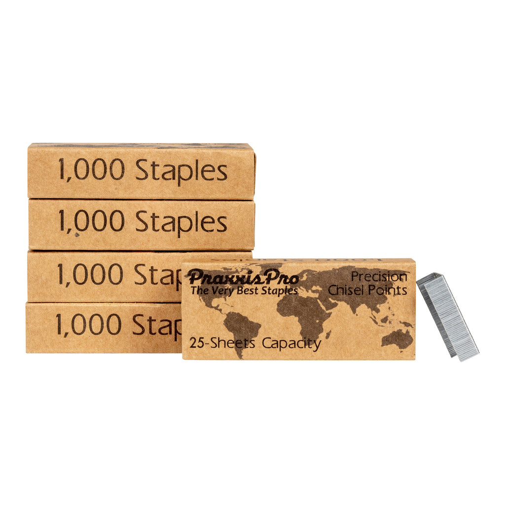 SECO Half Strip Acrylic Stapler - Yellow Gold, 25 Sheet Capacity, Uses 24/6 & 26/6 Staples