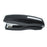 PraxxisPro Office Essentials - Basileus Full-Strip Ergonomic Grip Handheld Desktop Stapler - Black Nickel