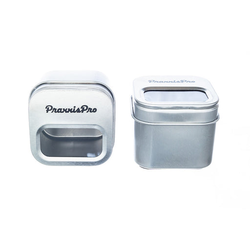 PraxxisPro Office Essentials - Set of Two Magnetic Paperclip Holders